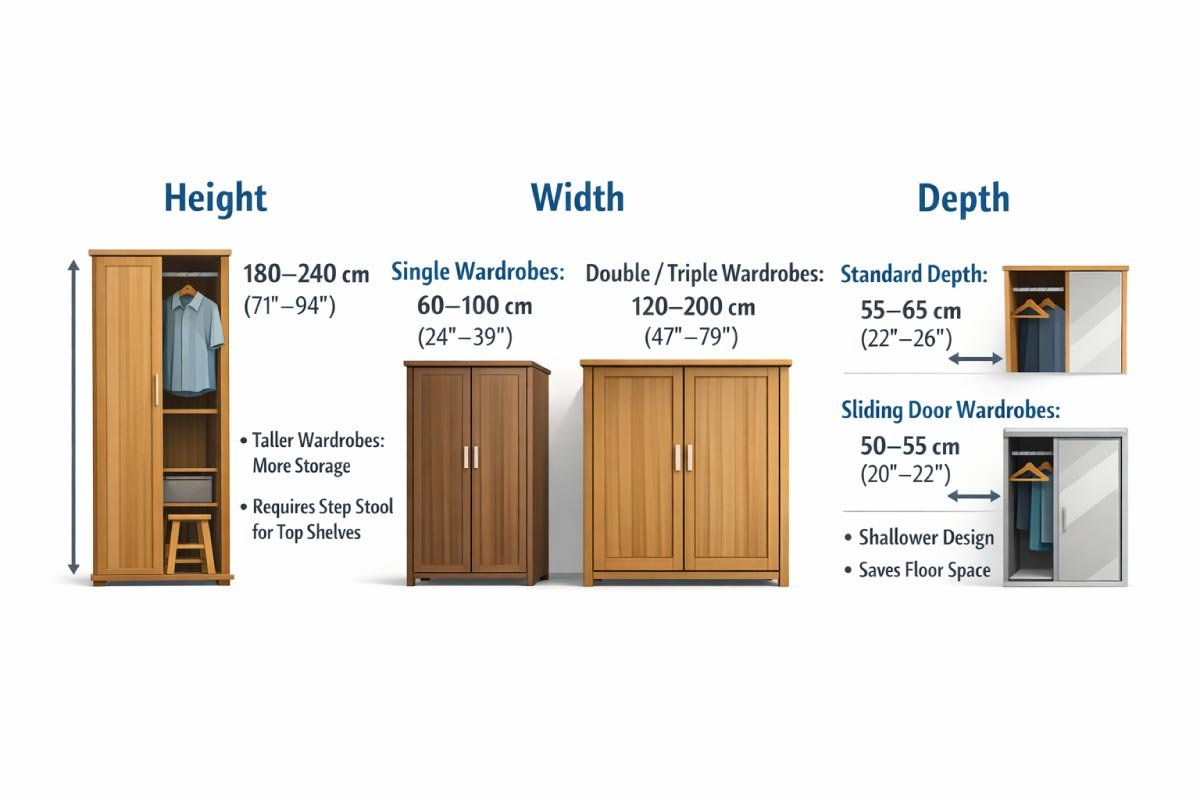 Understanding Standard Wardrobe Dimensions