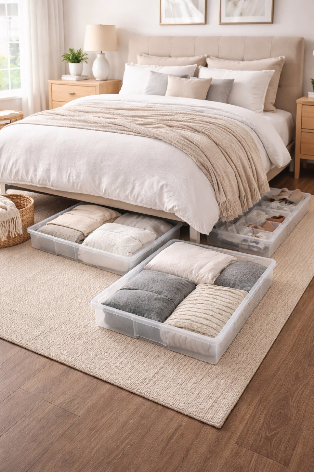 Use Under-Bed Storage DEGIN