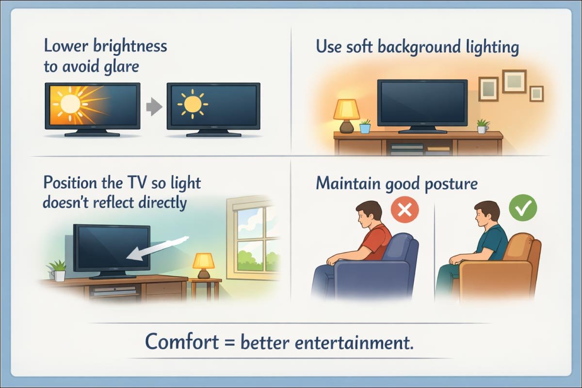 Visual Comfort Eye Health