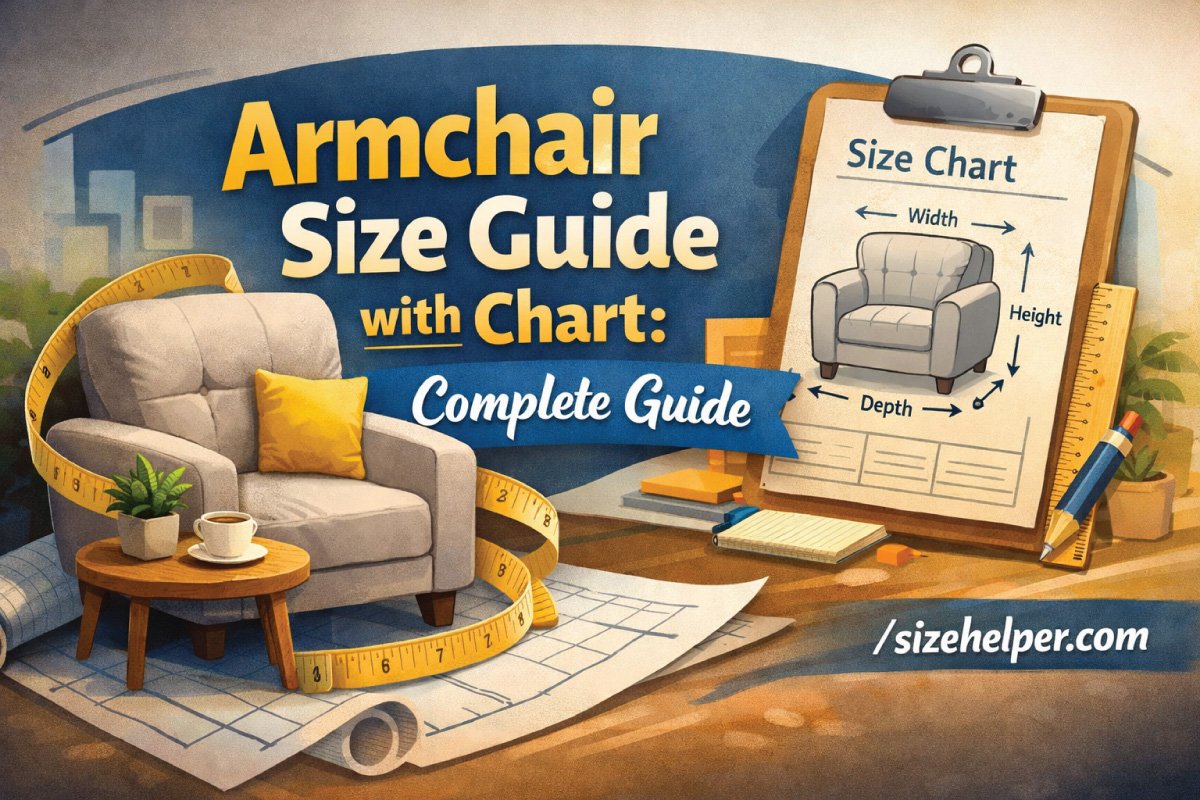 Armchair Size Guide with Chart: Complete Guide