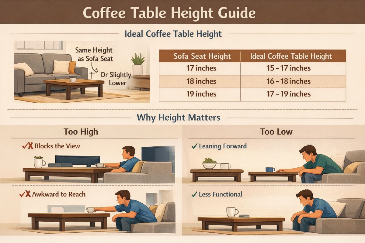 Coffee Table Height Guide