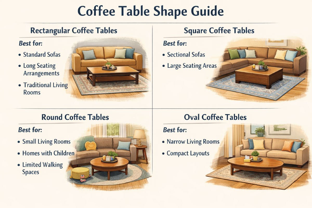 Coffee Table Shape Guide