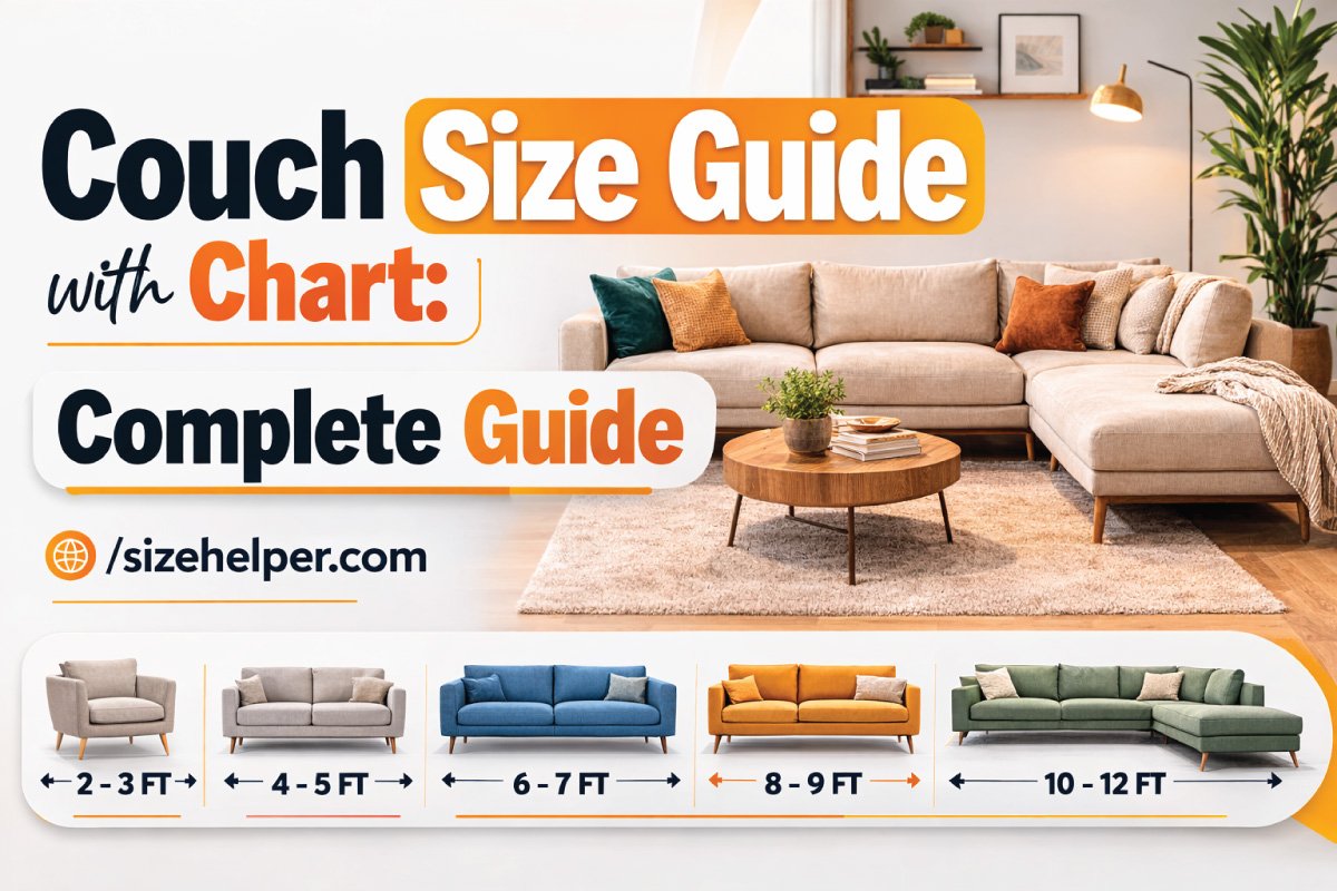 Couch Size Guide with Chart: Complete Guide