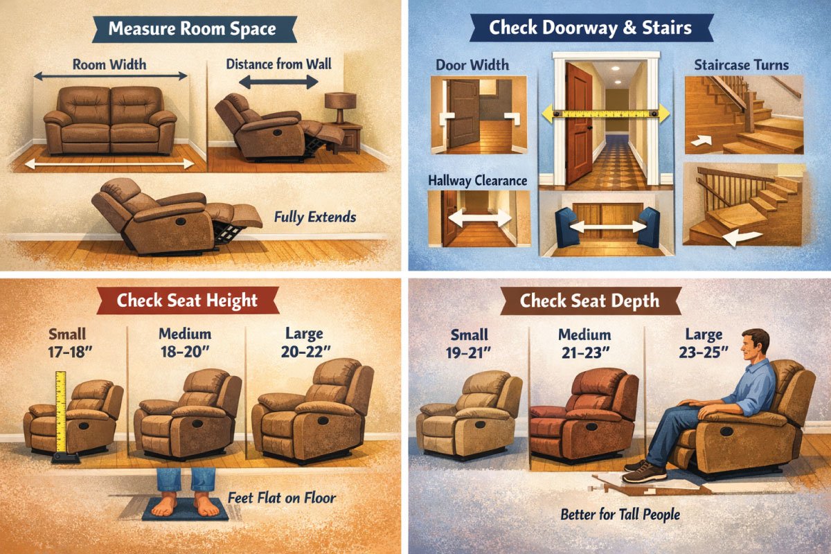How to Measure for a Recliner