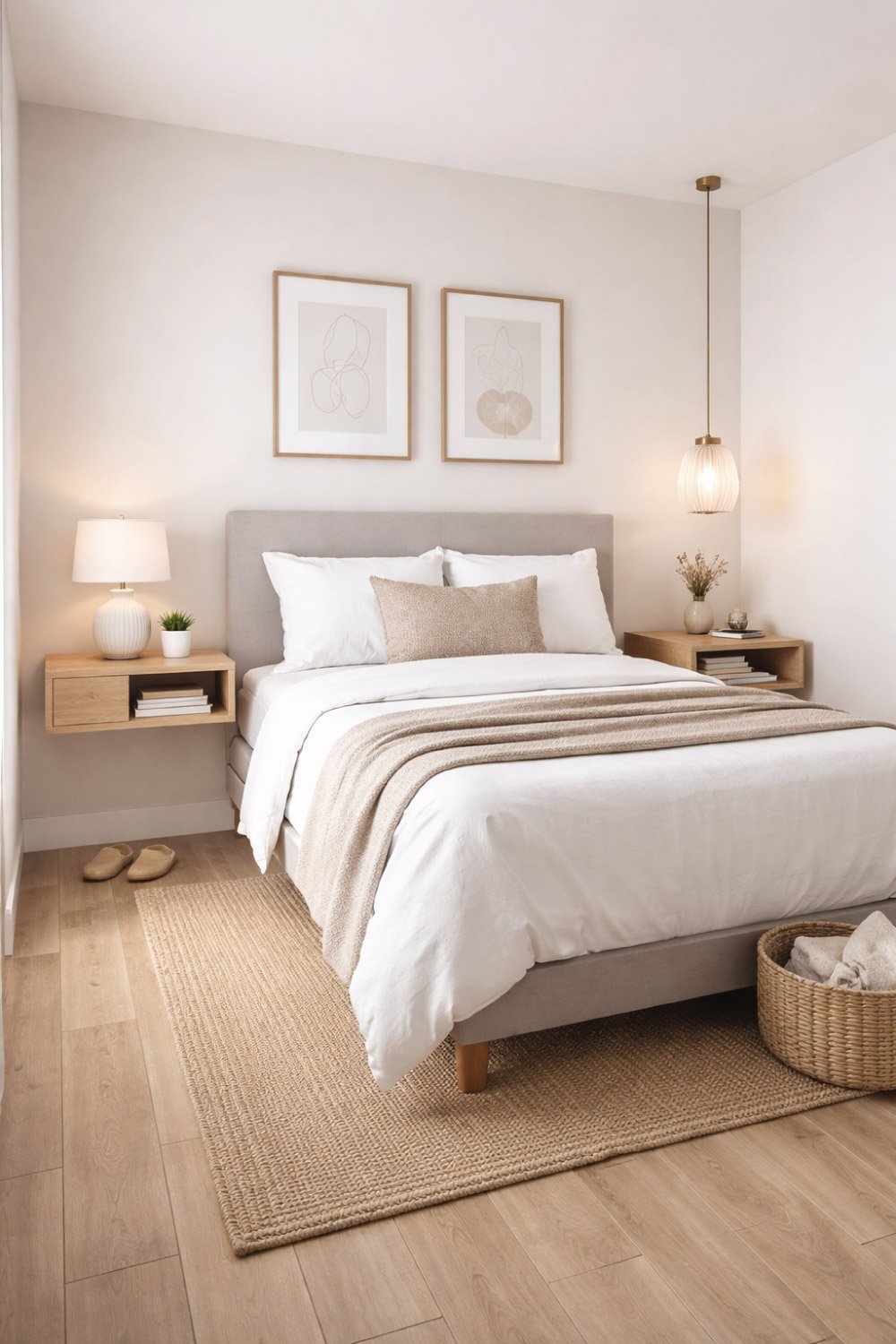 Install Wall-Mounted Nightstands degin