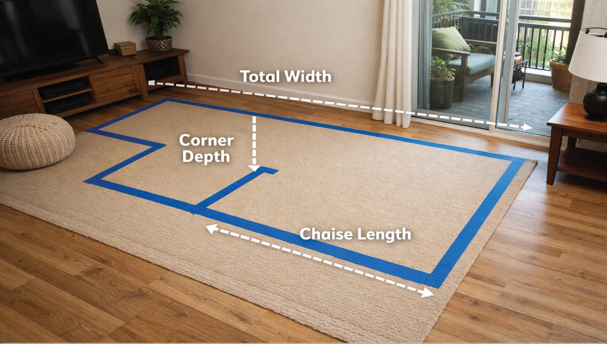 Sectional Couch Size Planning Tips