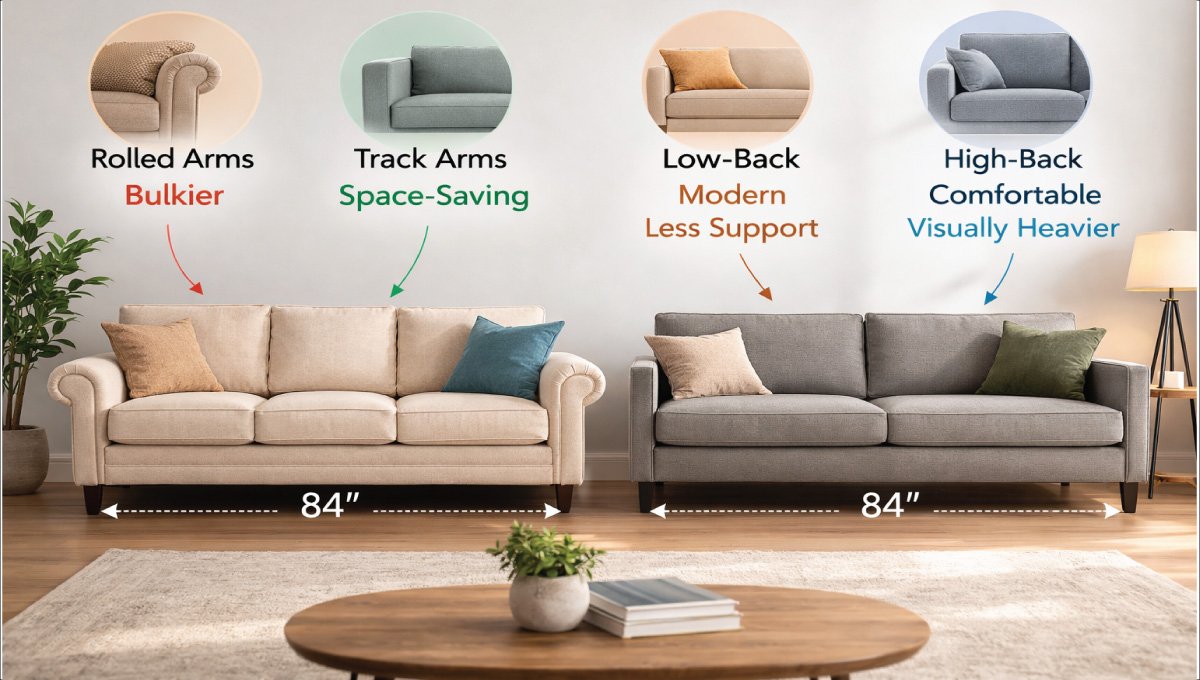 Sofa Size vs. Style: What Most People Miss