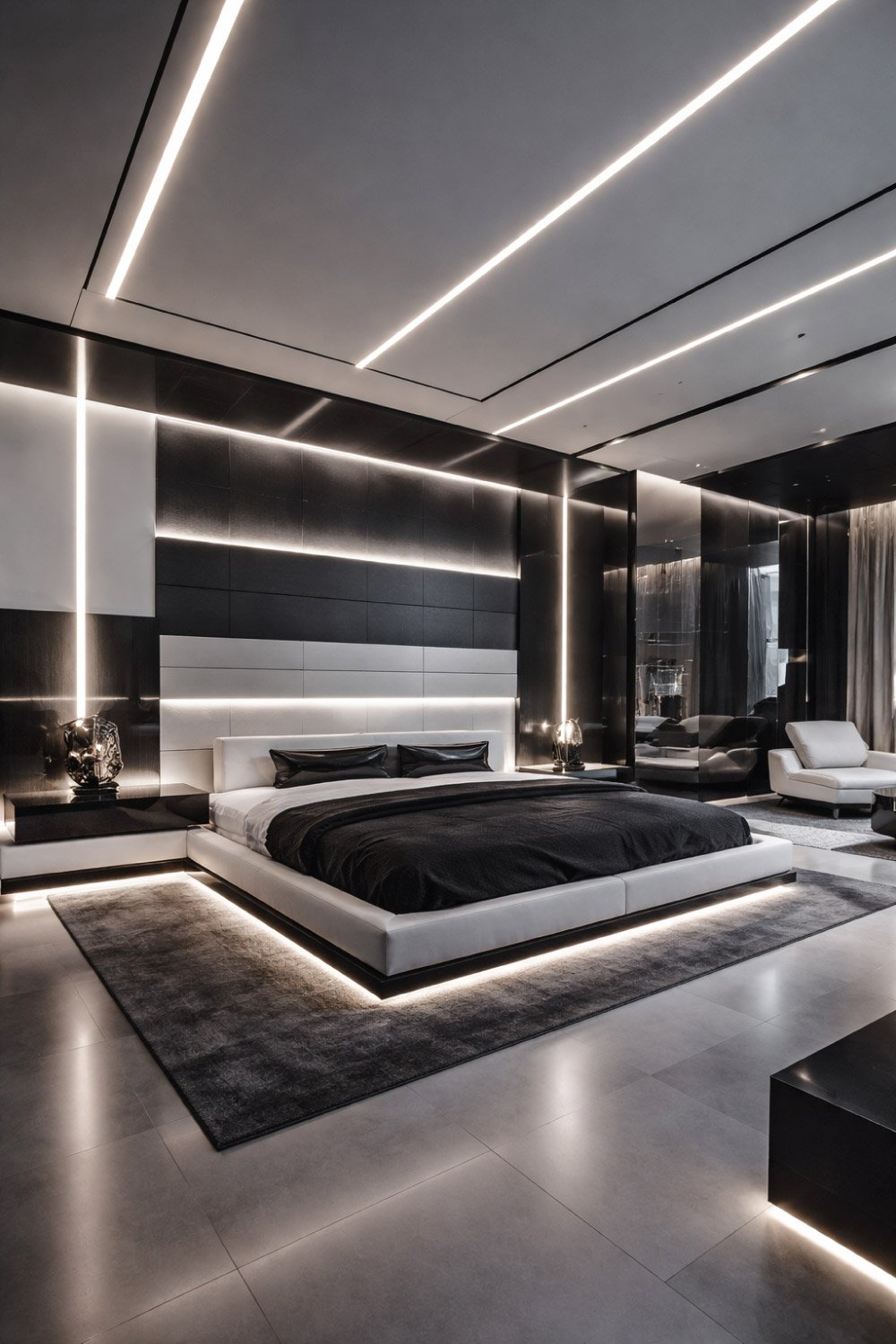 Ultra-Modern Luxury Bedroom degin