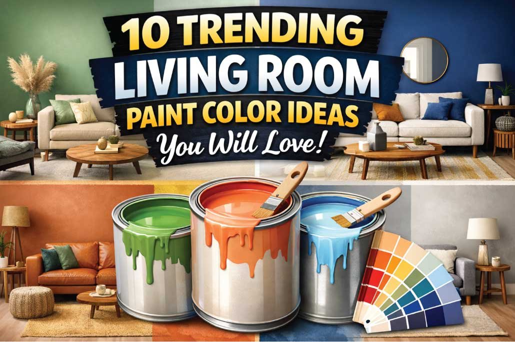 10 Trending Living Room Paint Color Ideas You will Love
