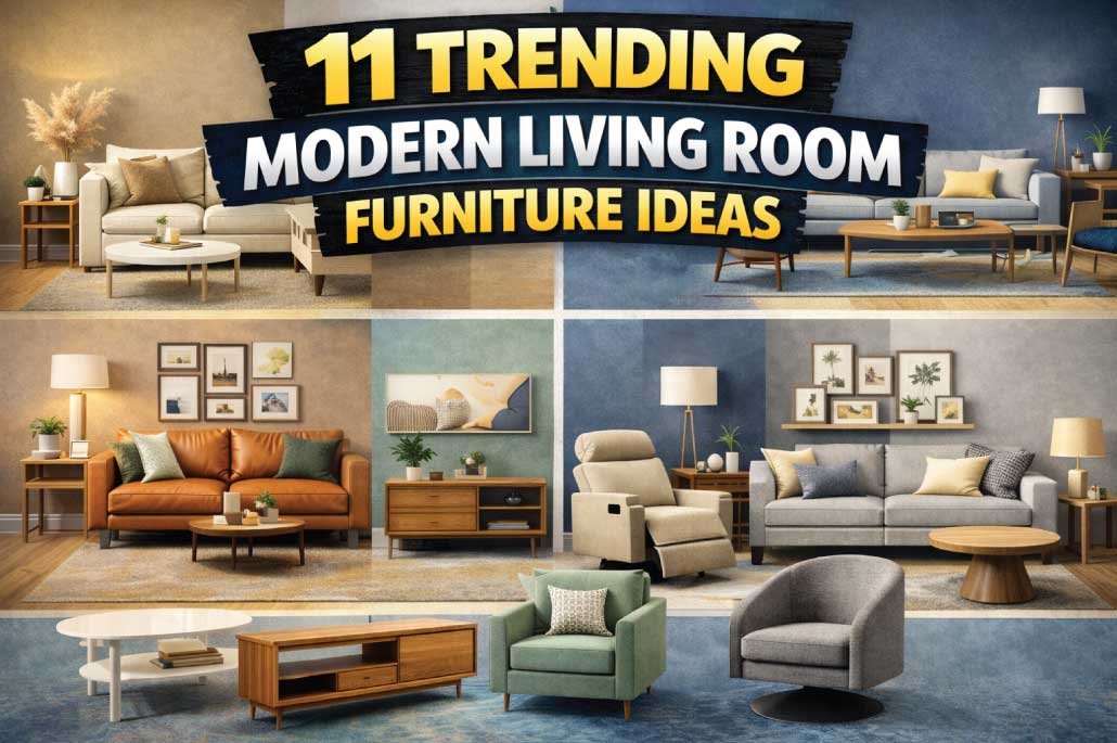11 Trending Modern Living Room Furniture Ideas