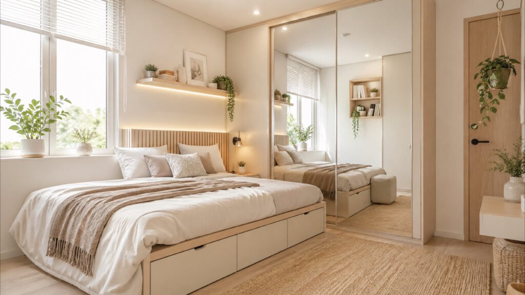 12 Best Ideas for Tiny Bedrooms That Feel Bigger