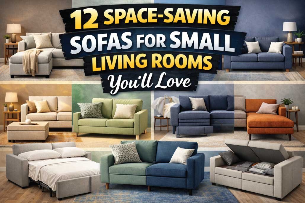 12 Space-Saving Sofas for Small Living Rooms You’ll Love