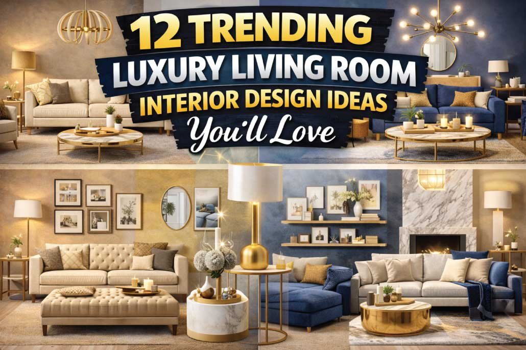 12 Trending Luxury Living Room Interior Design Ideas You’ll Love