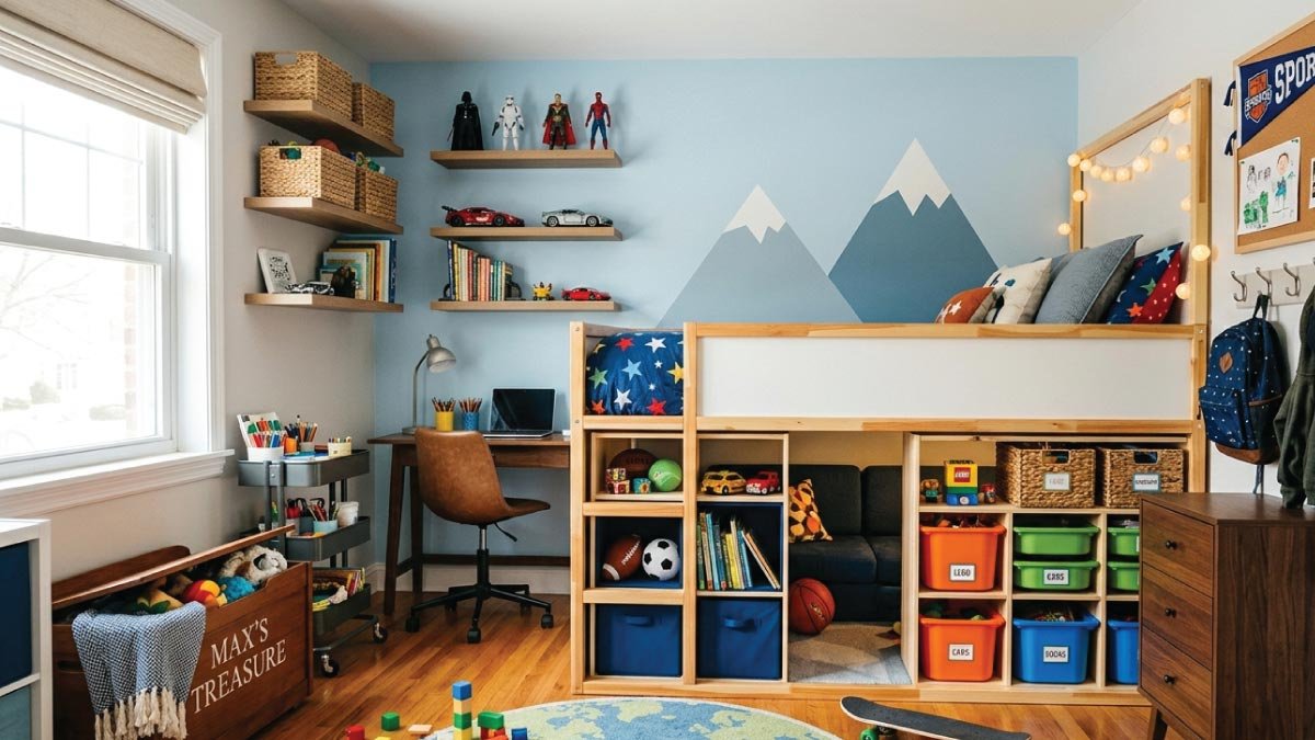 Storage Ideas for Small Bedrooms for Boys