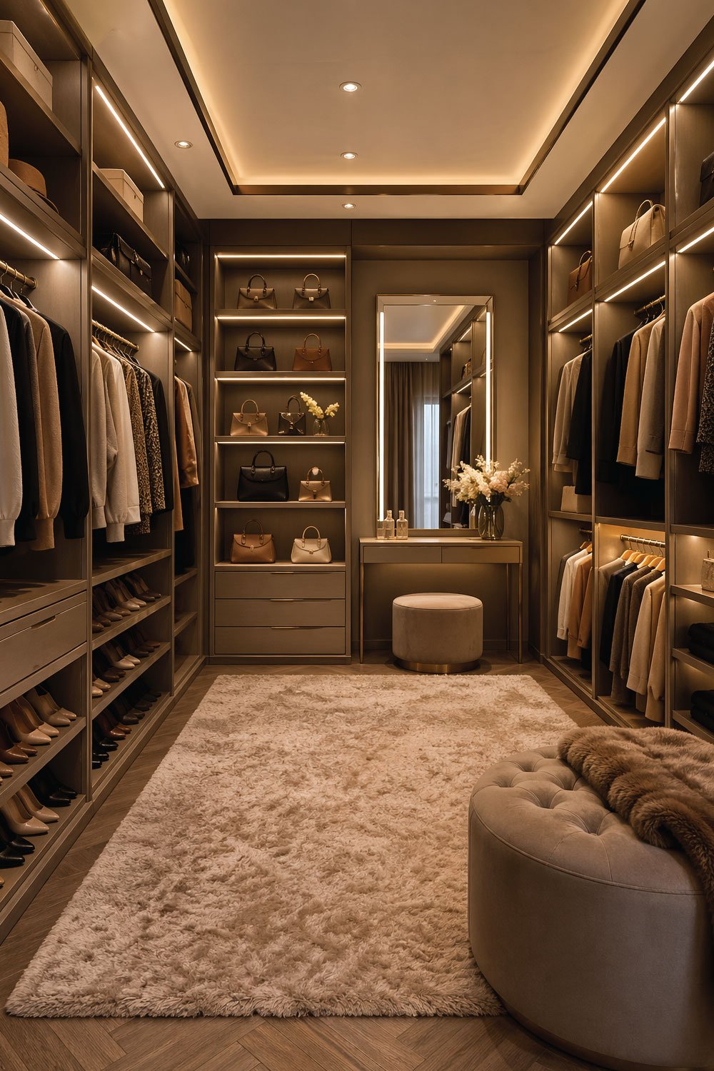 Add Carpet or Rugs for Comfort