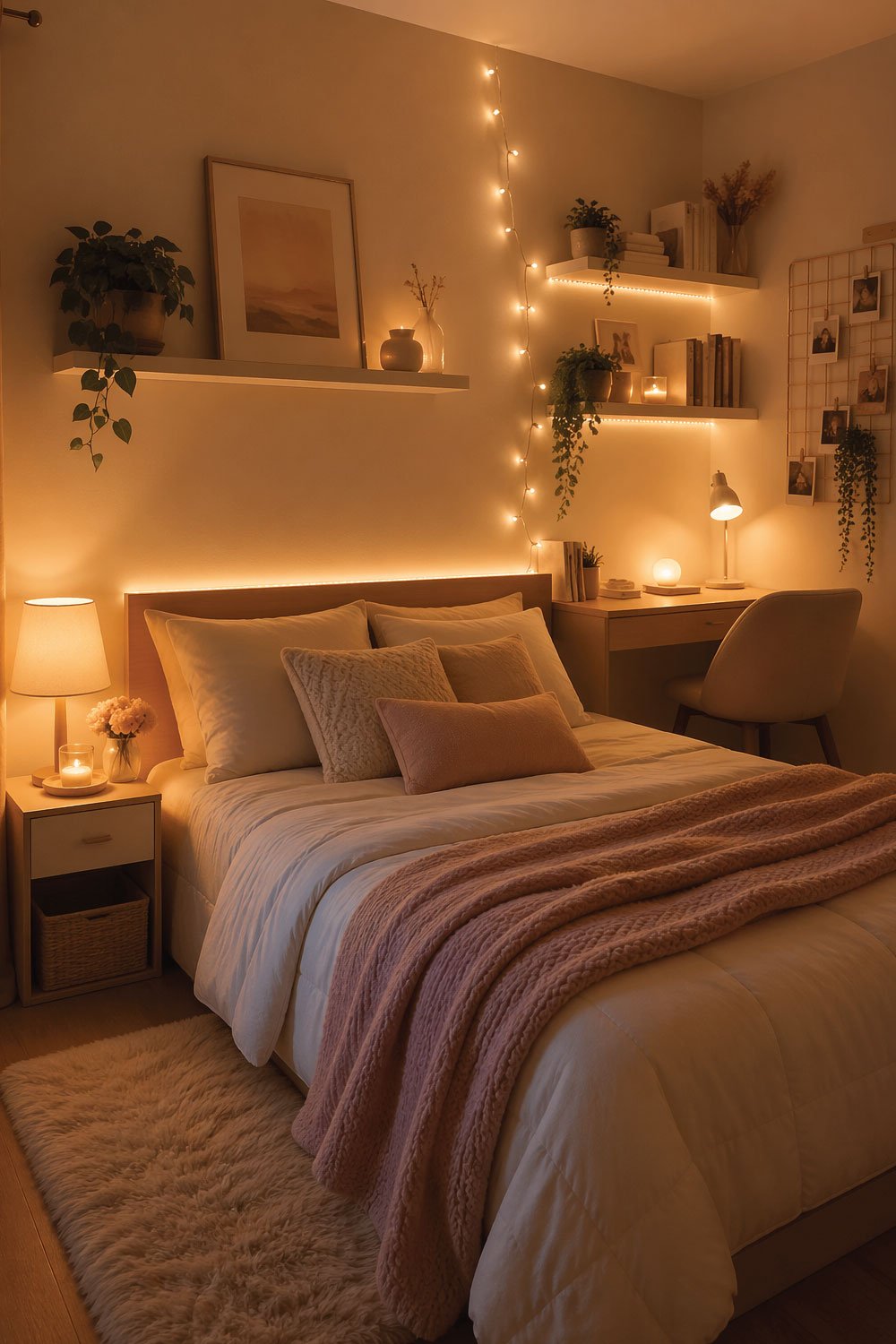 Add Soft Lighting for Warmth