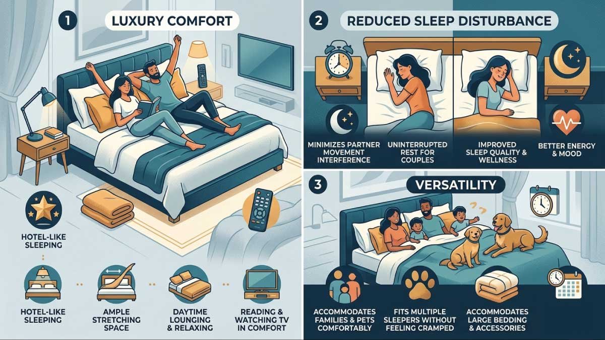 Benefits of a King Size Bed