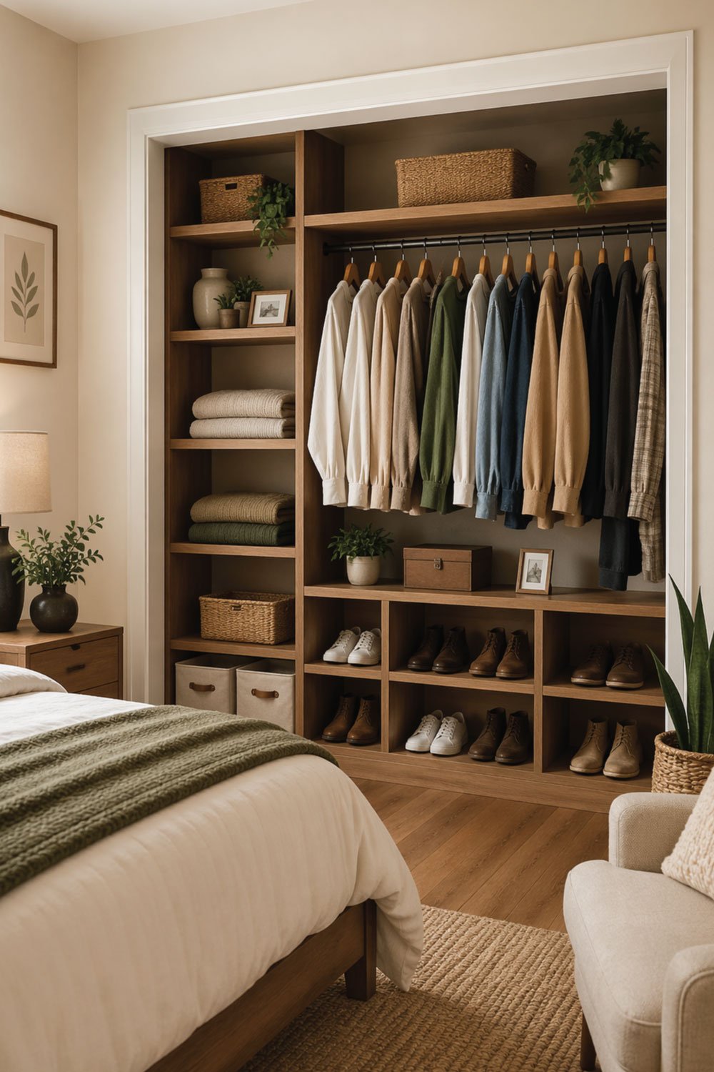 Convert Closet Doors into Feature Walls