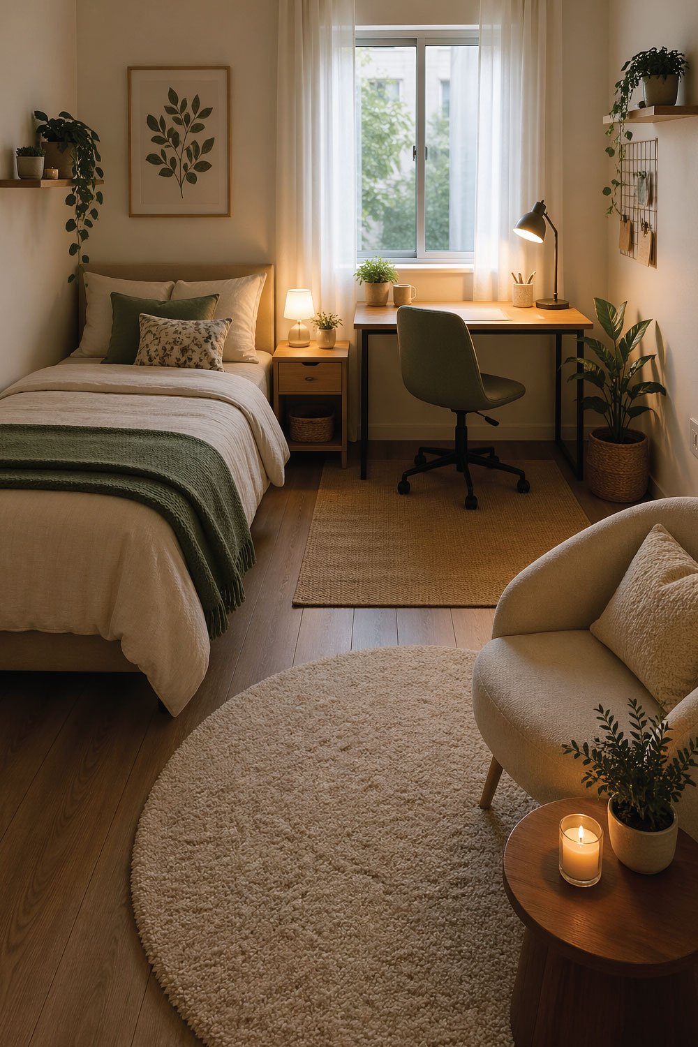 Create Zones Even in Tiny Rooms