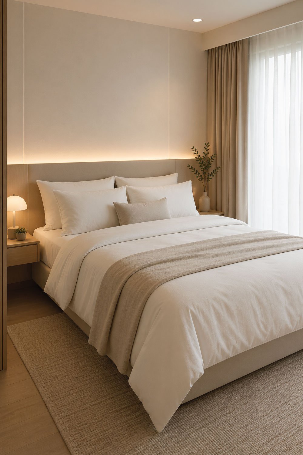 Embrace Minimalist Bedding