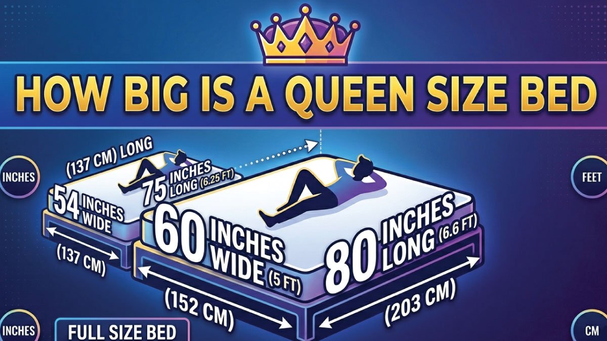 How Big is a Queen Size Bed?