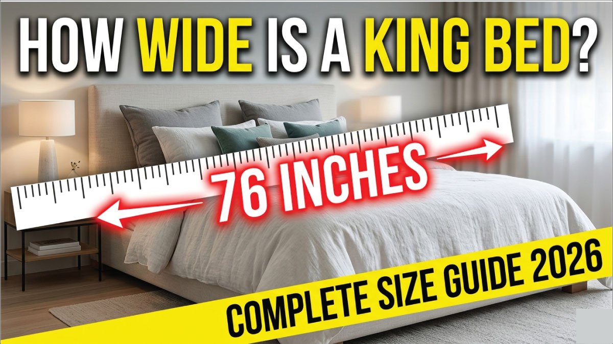 How Wide Is a King Size Bed? (Complete Size Guide