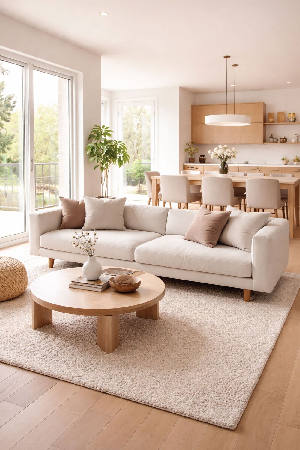 Low-Back Modern Sofa