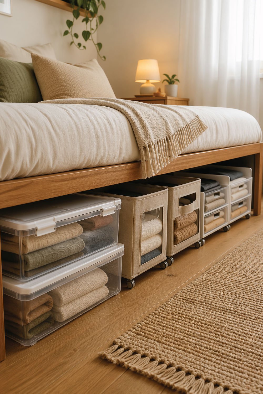 Make Use of Under-Bed Storage