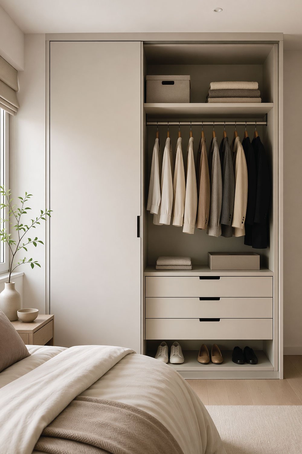 Minimalist Closet Design