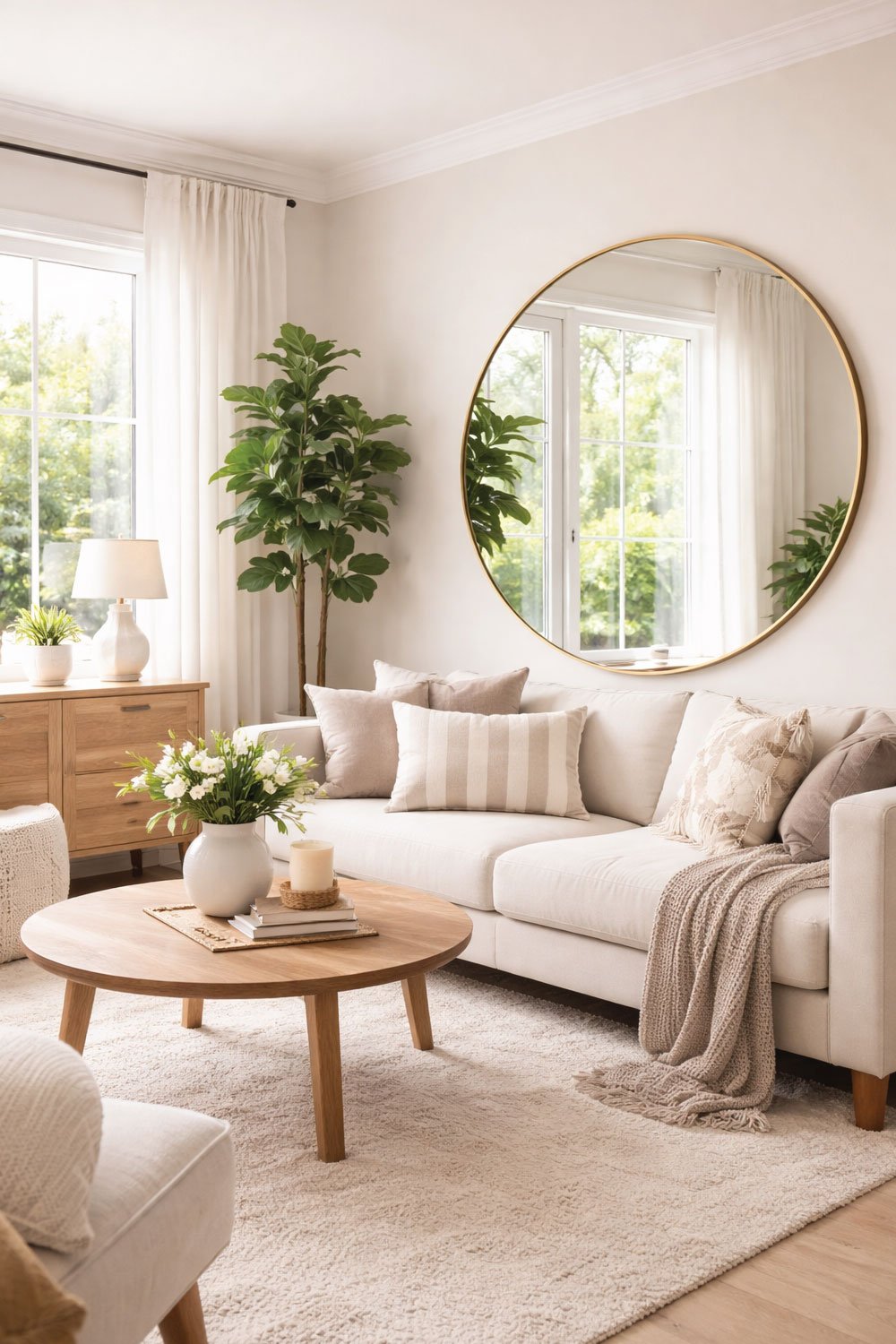 Mirrors to Open Up the Room