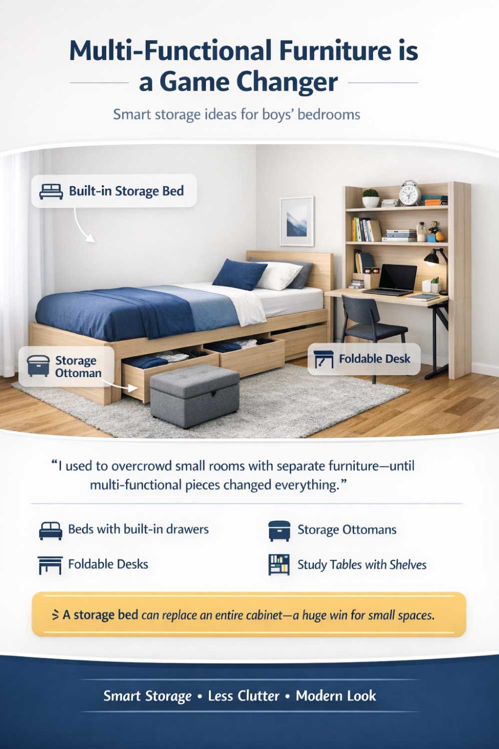 Multi-Functional Furniture is a Game Changer