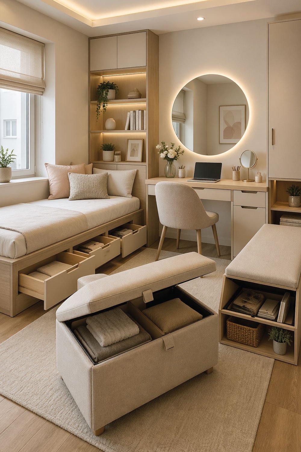Opt for Multi Functional Furniture