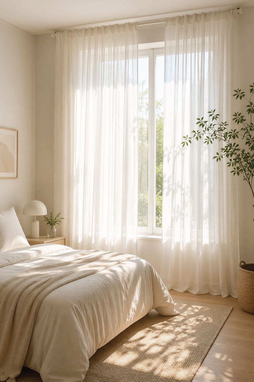 Opt for Sheer Curtains