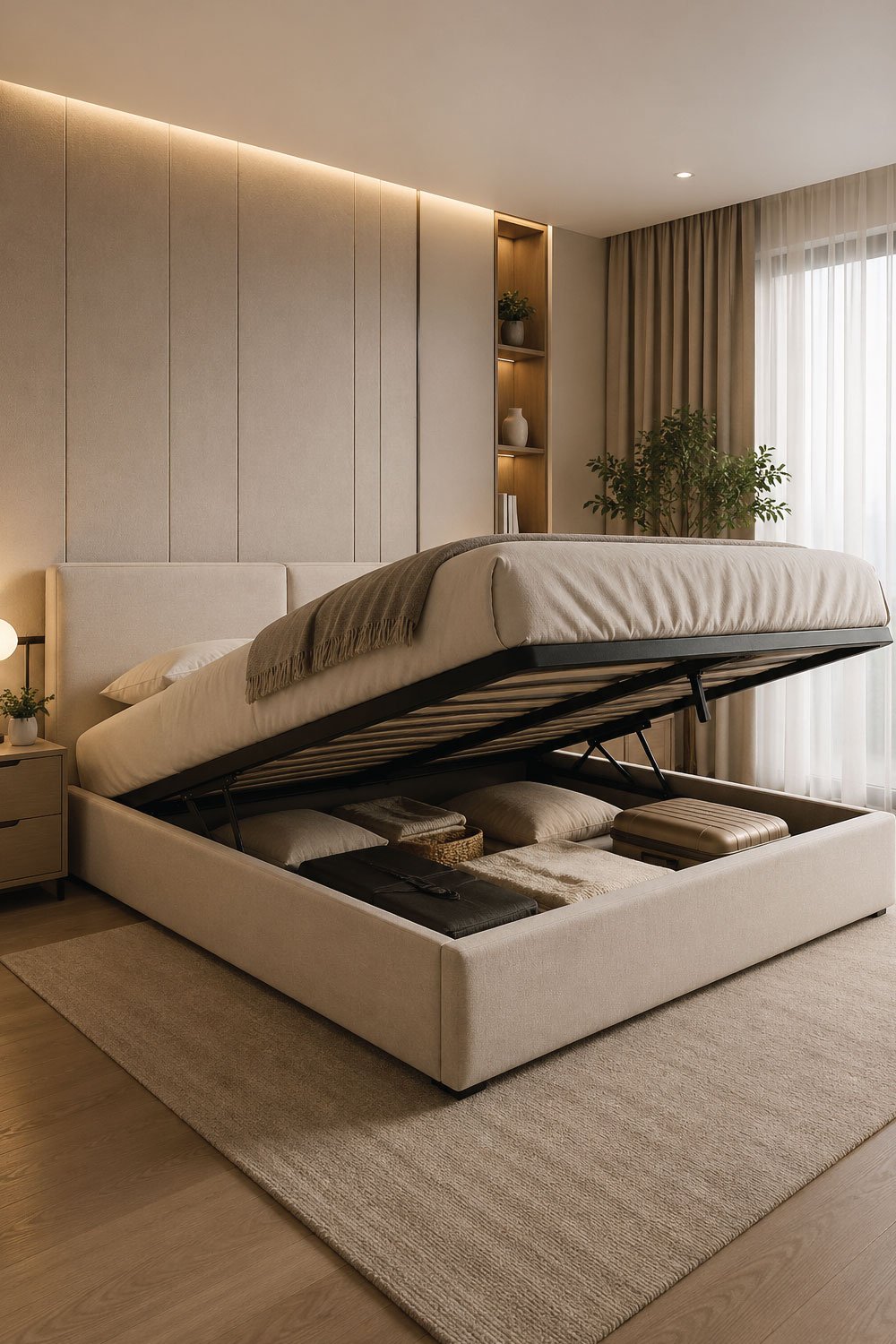 Ottoman Storage Bed