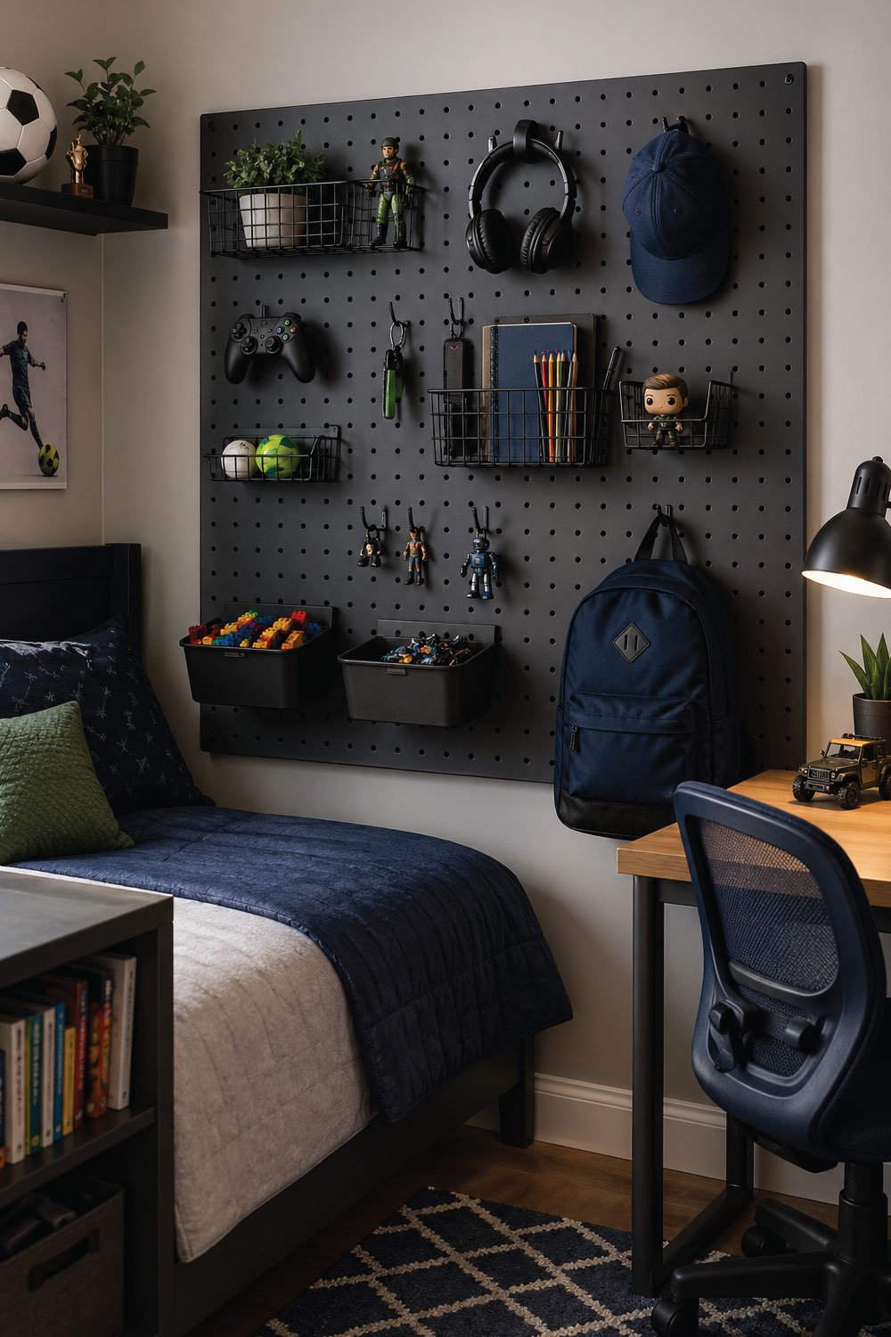 Pegboards for Creative Storage