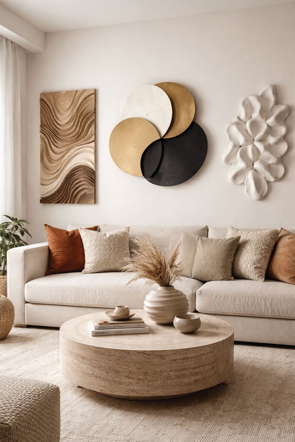 Sculptural Wall Decor or 3D Elements
