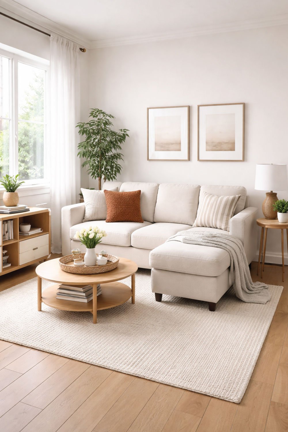 Small Sectional with Chaise