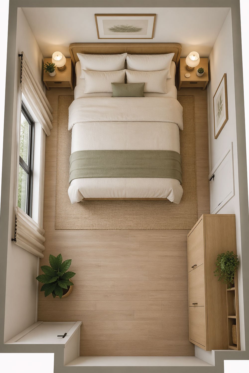 Start with the Bed Placement