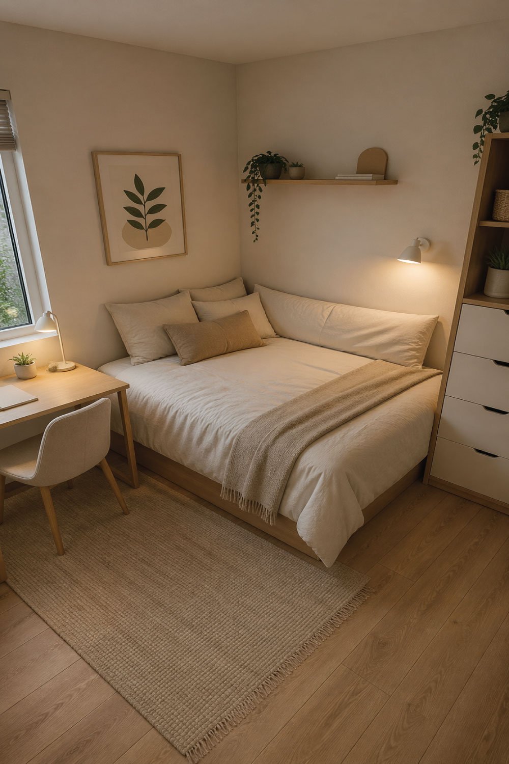 Try a Corner Bed Layout