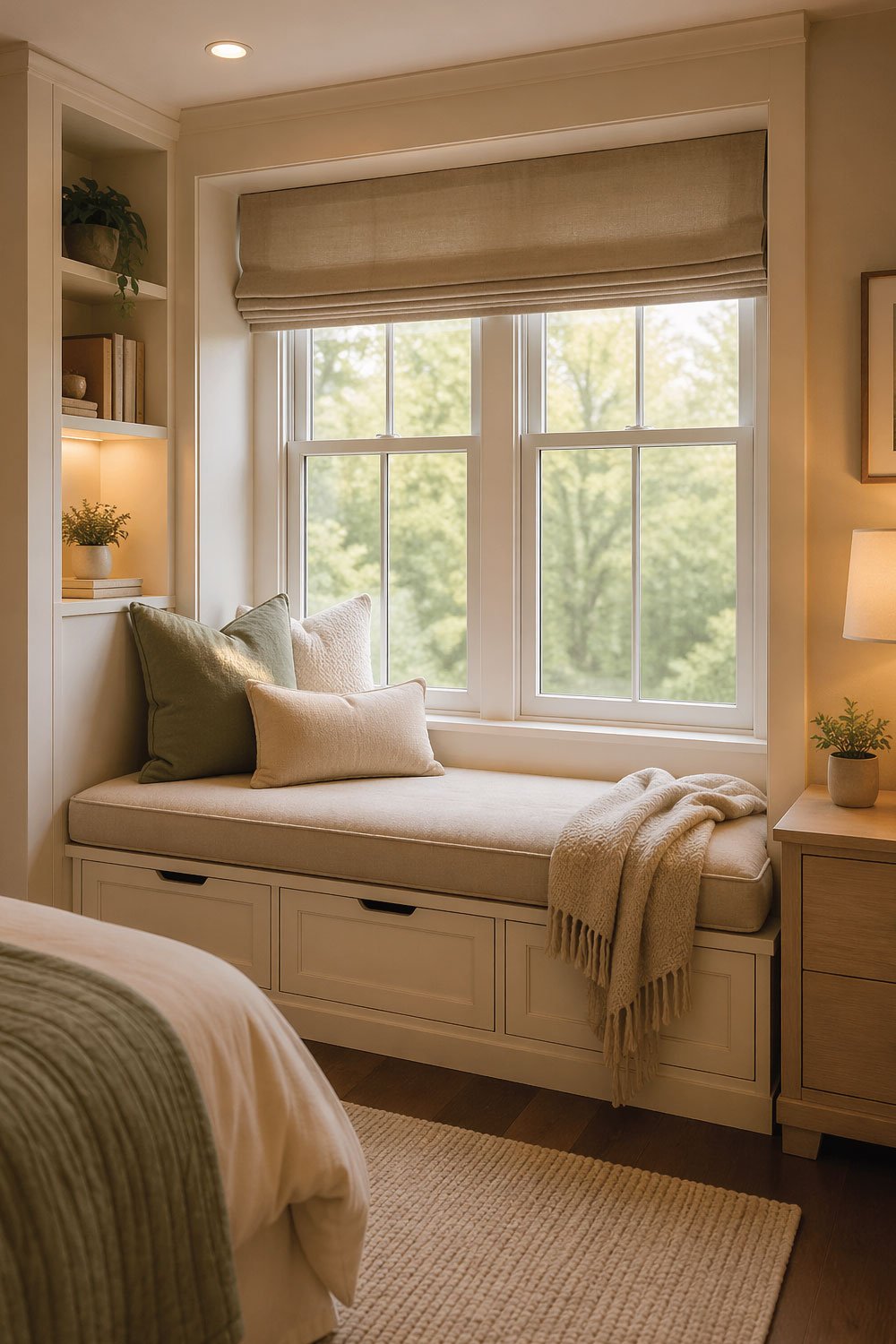 Under Window Seating with Storage