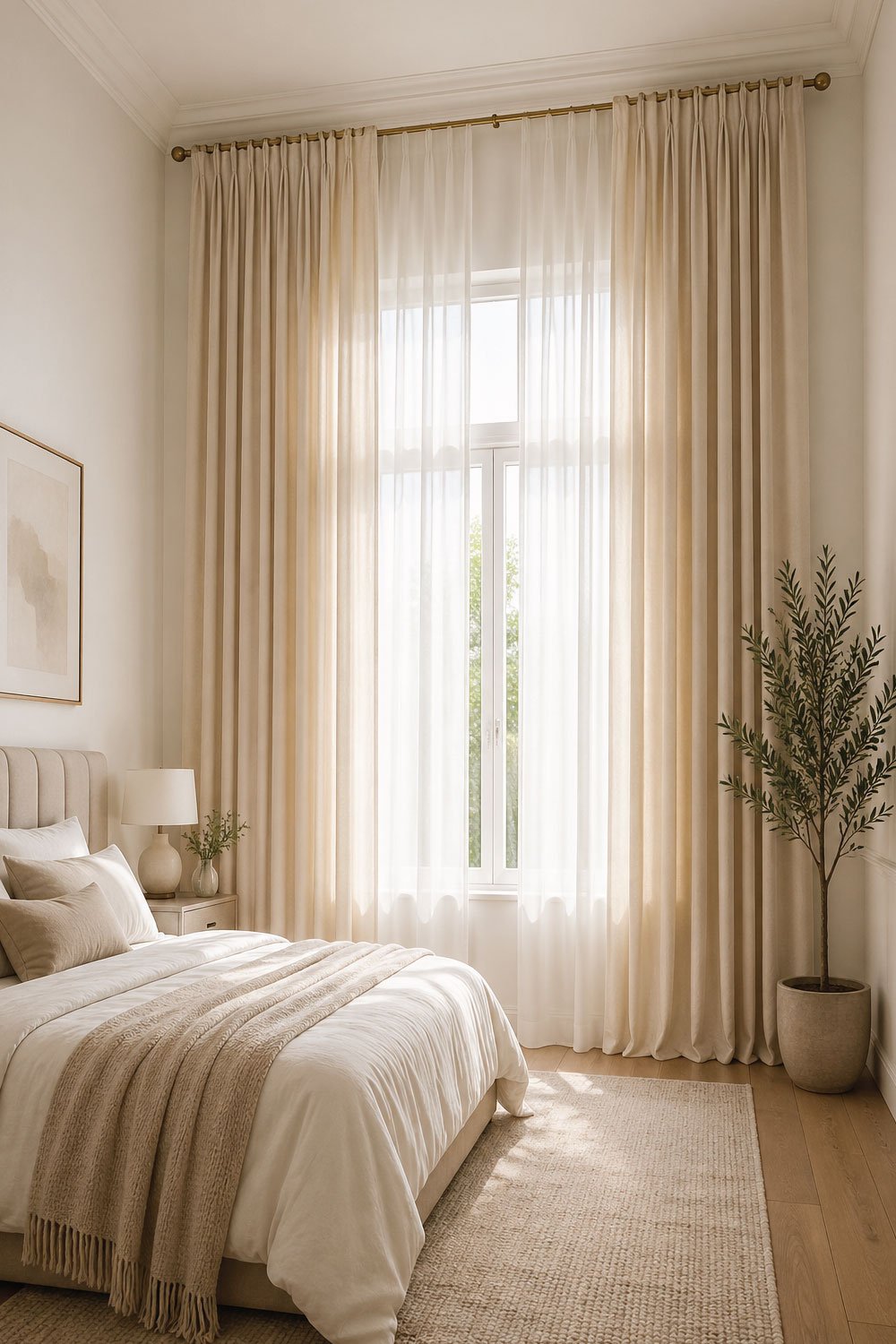 Use Curtains Strategically