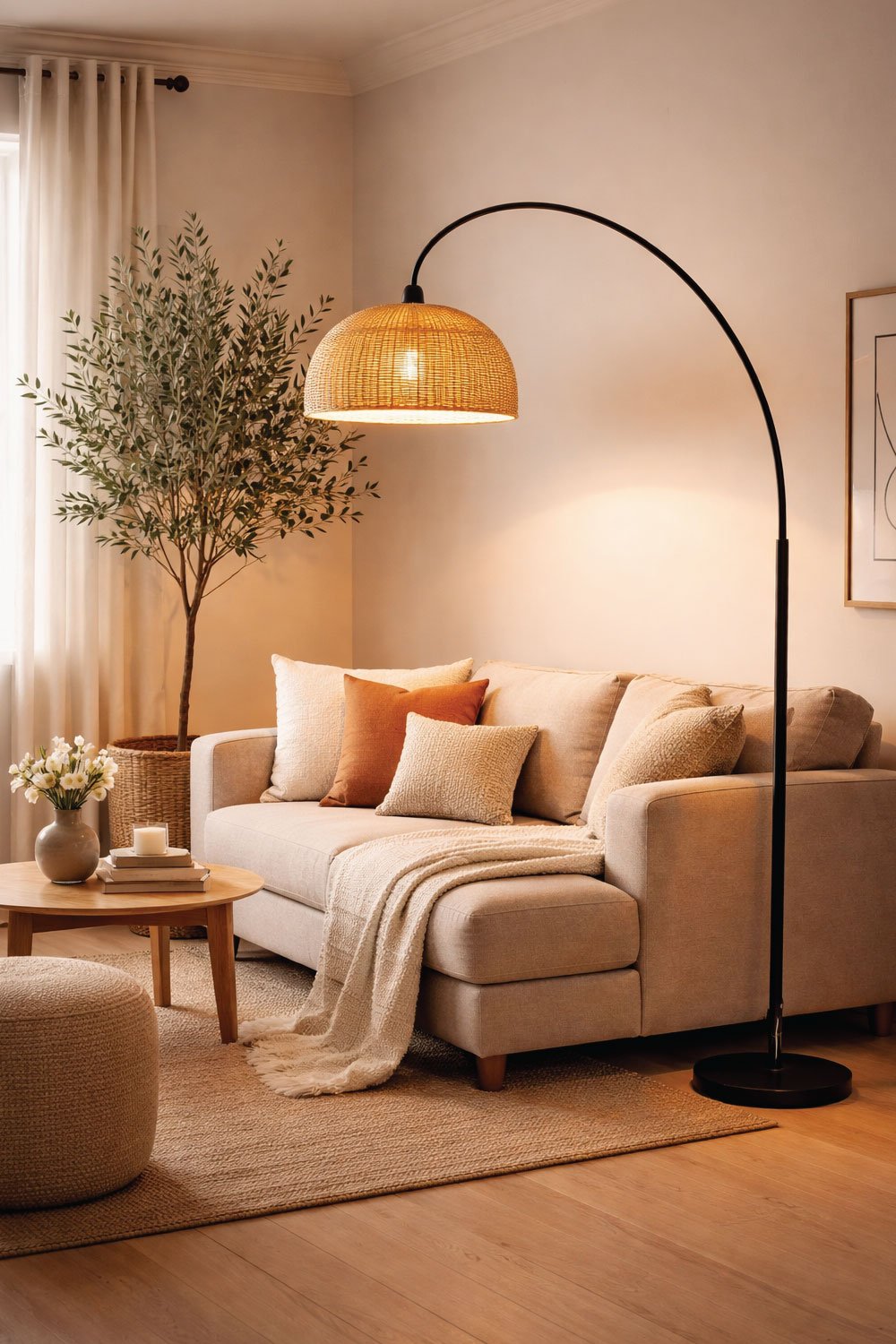 Use Floor Lamps to Fill Empty Corners