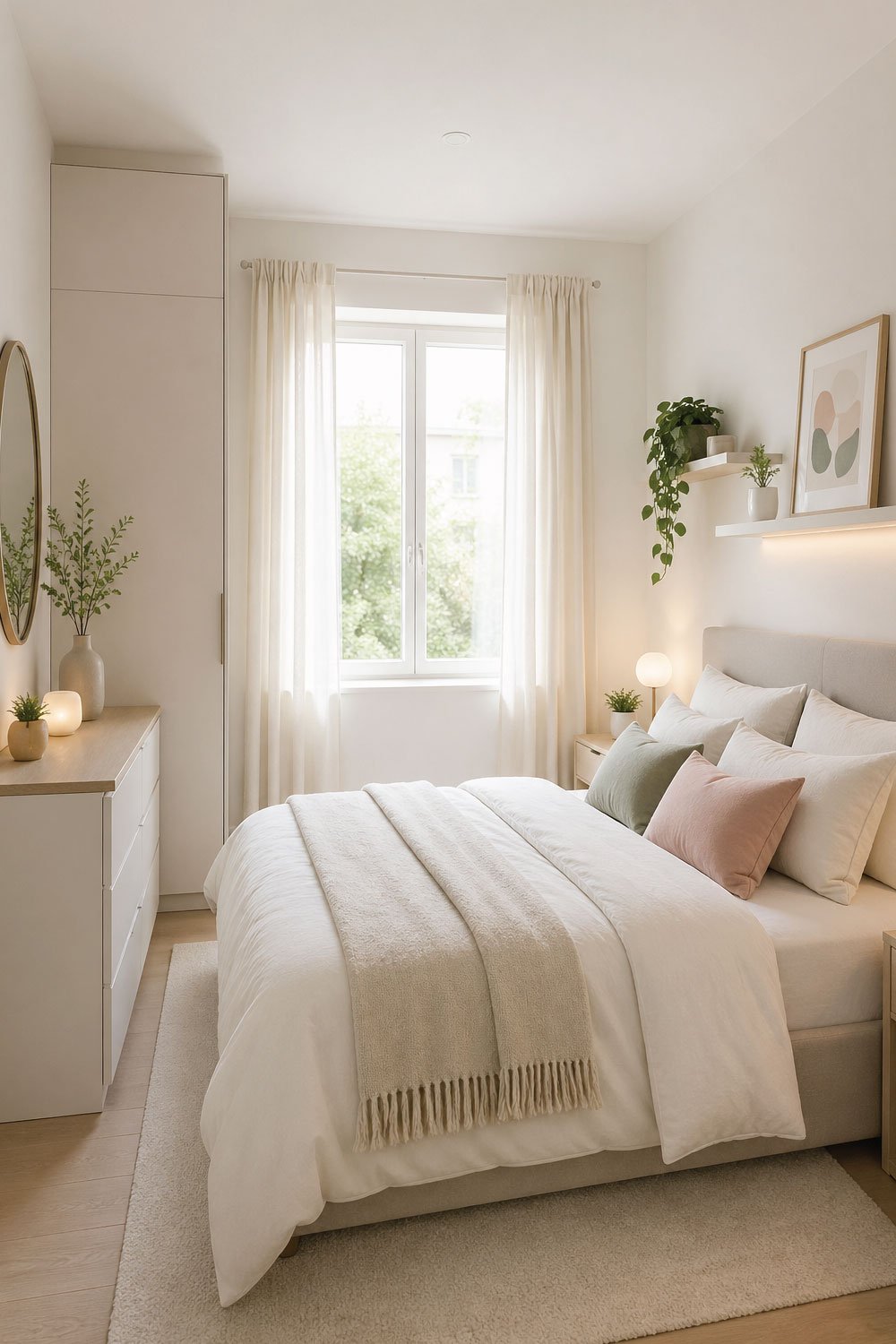 Use Light Colors to Open Up the Room