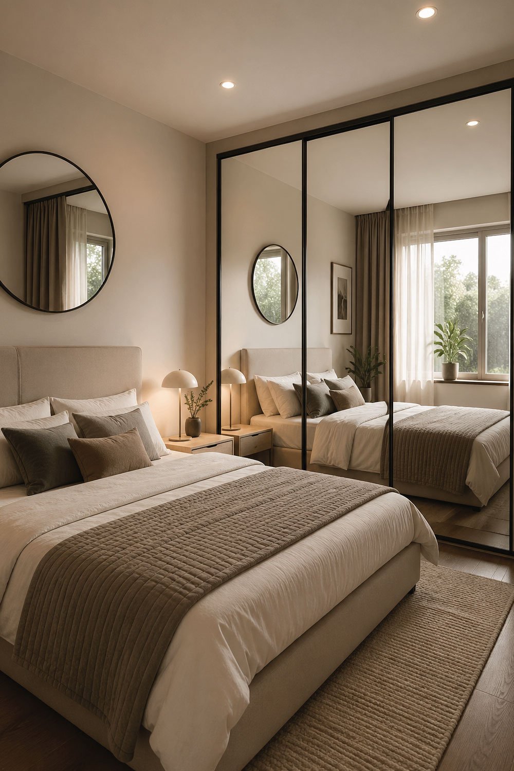 Use Mirrors to Create Space