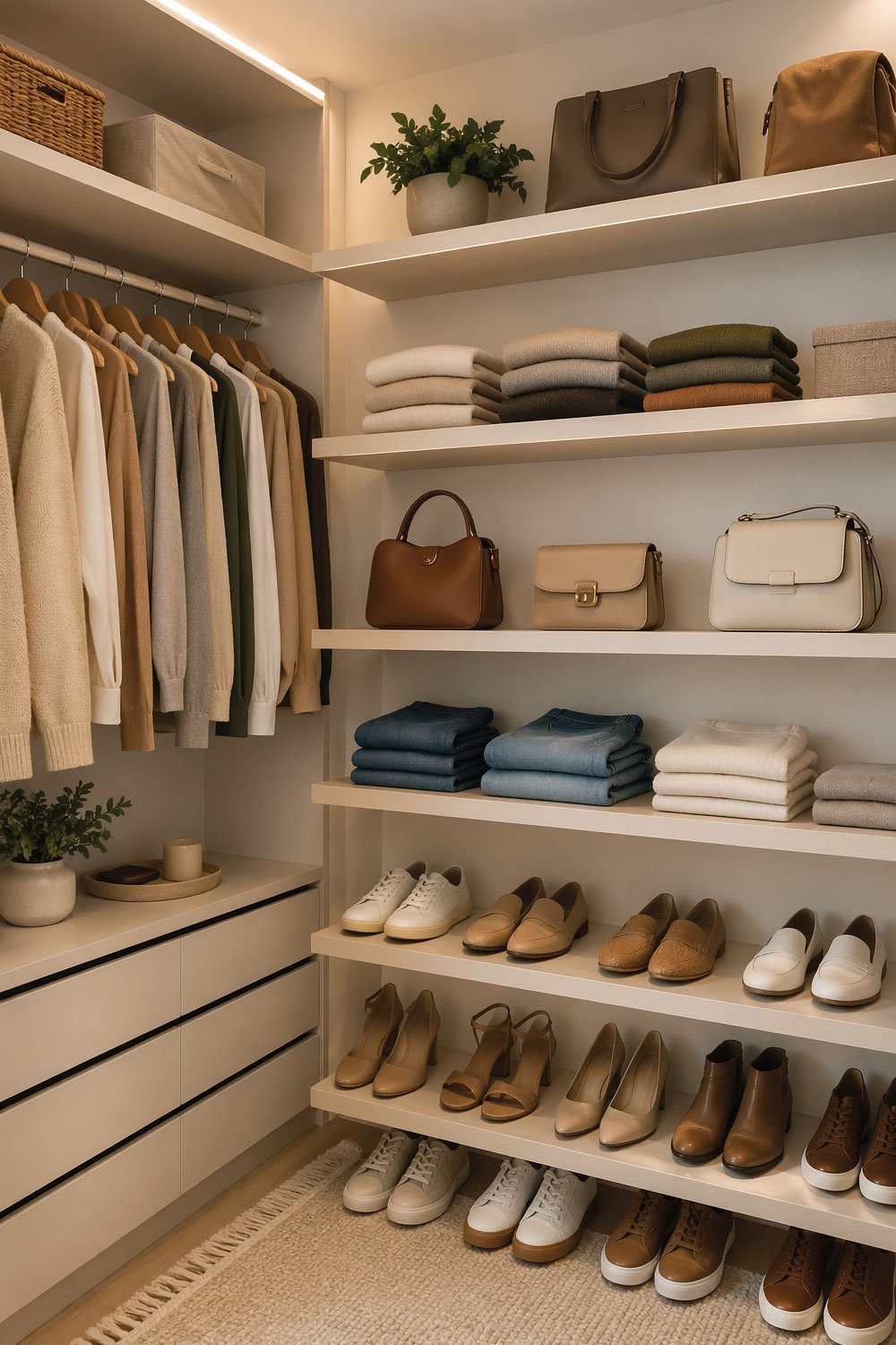 Use Open Shelving for Easy Access