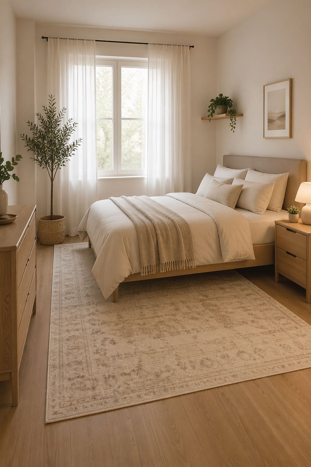 Use Rugs to Define Space