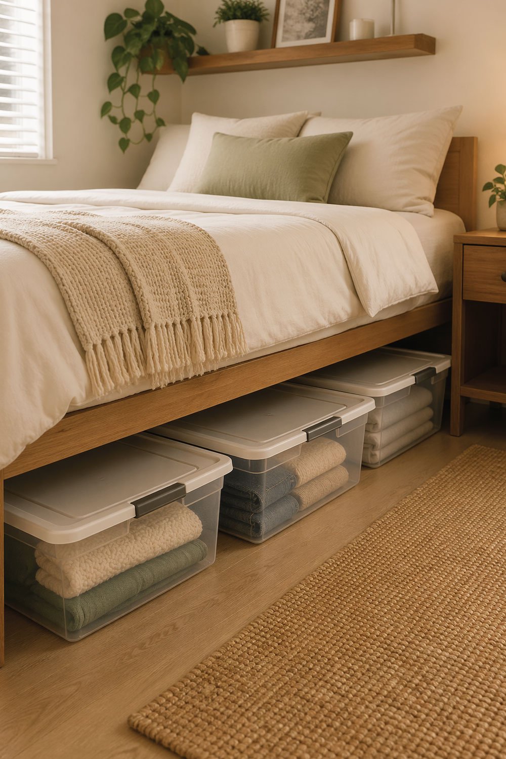 Use Under-Bed Storage Like a Pro