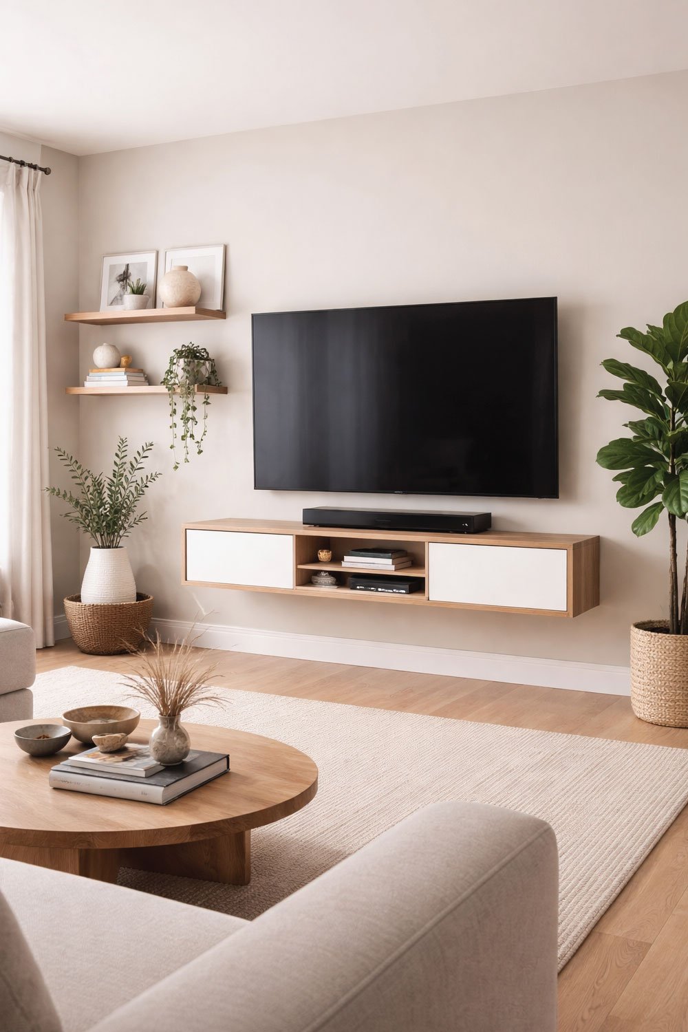 Wall-Mounted TV Stands — Clean & Contemporary