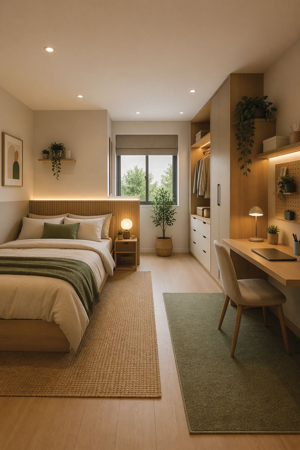 Zone the Bedroom Wisely