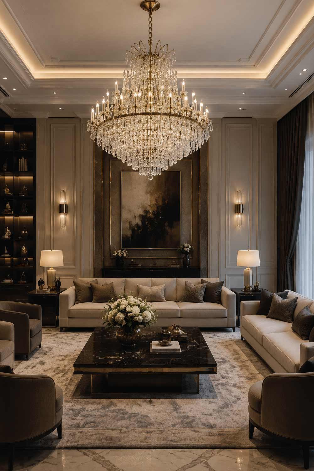 Grand Chandeliers as Statement Pieces